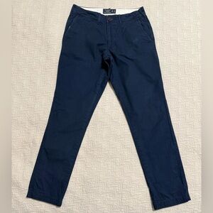 Abercrombie & Fitch Navy Blue Men’s Chinos